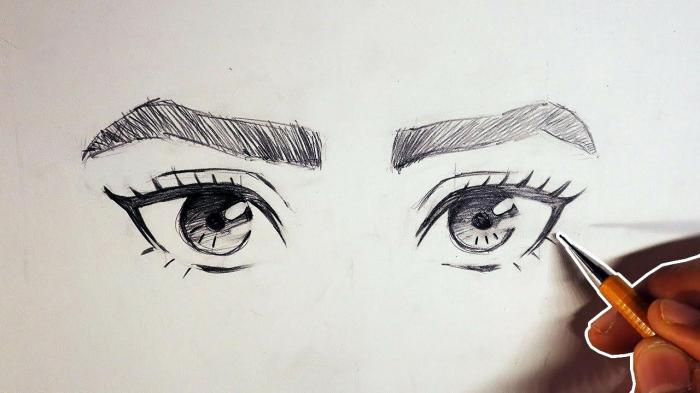 Aprender A Dibujar Anime Como Dibujar Ojos Anime Como Dibujar Ojos