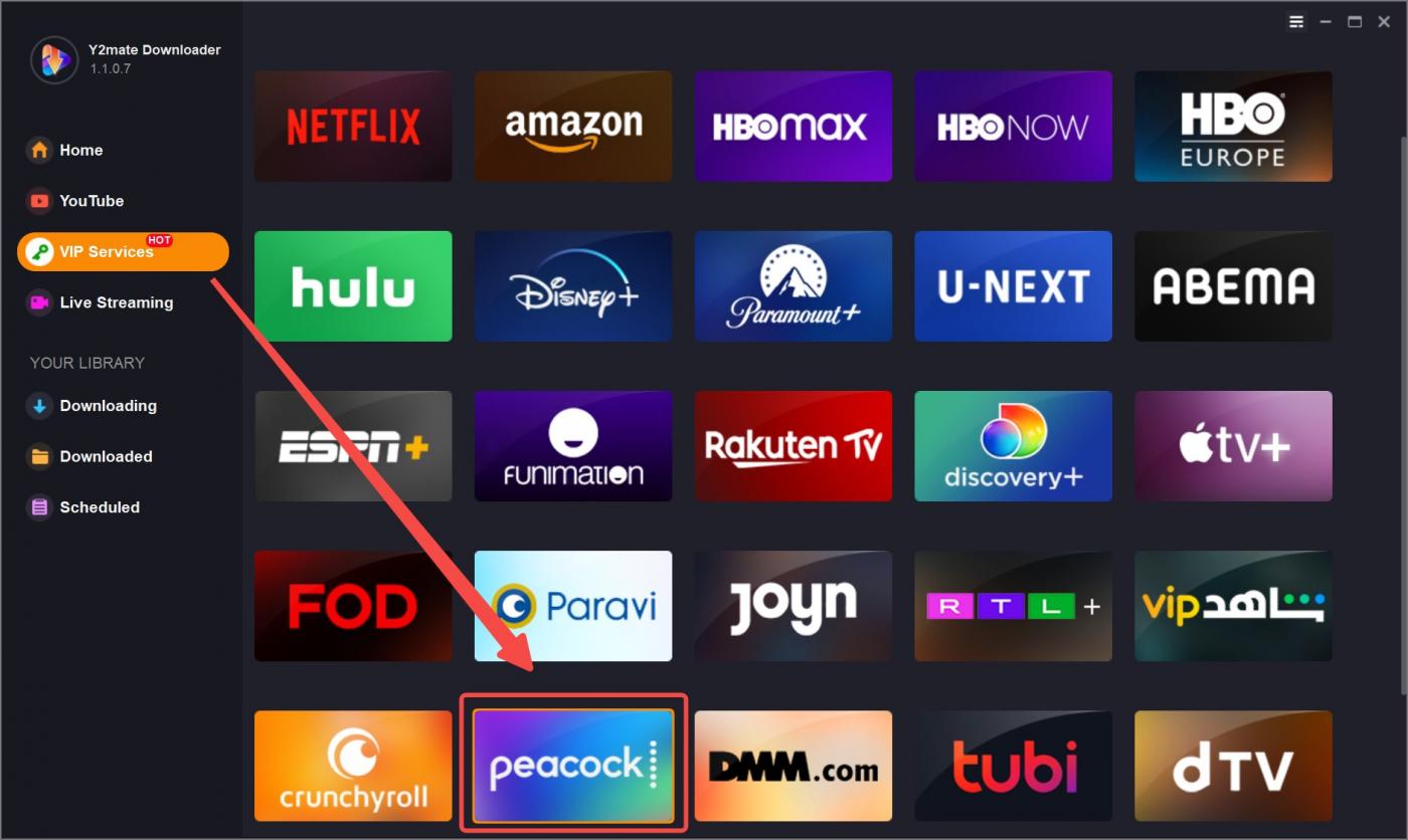peacock programas de tv